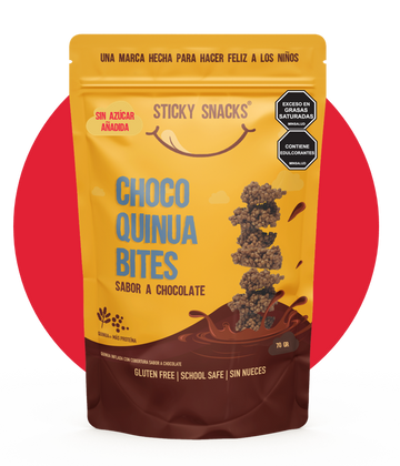 Choco Quinua Bites sin azúcar añadida