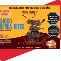 Choco Quinua Bites sin azúcar añadida